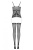 Obsessive F230 - Откровенный бодистокинг, S-L (чёрный) Obsessive F230 - Откровенный бодистокинг, S-L (чёрный)