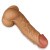 8.25" Real Extreme Extra Girth Dildo vibro - Вибратор, 21 см (коричневый) 8.25" Real Extreme Extra Girth Dildo vibro - Вибратор, 21 см (коричневый)