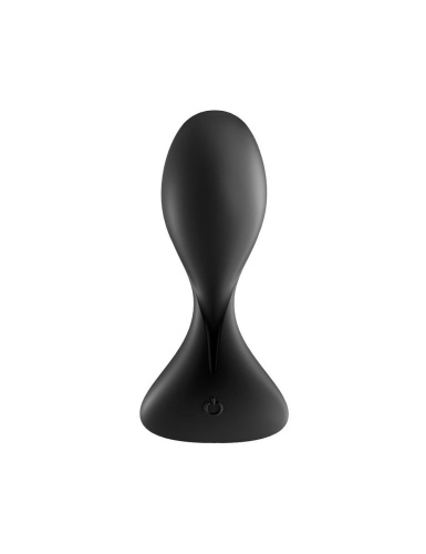 Satisfyer Trendsetter - Анальна смарт-пробка, 11.2х5 см (чорна) - купити в Києві, Україні