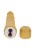 Get Real Gold Dicker Slim Vibrator - Вибратор на батарейках, 16х4.7 см (золотистый) Get Real Gold Dicker Slim Vibrator - Вибратор на батарейках, 16х4.7 см (золотистый)