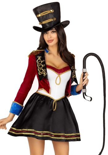 Костюм дрессировщицы Leg Avenue Classic Ringmaster, M