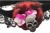 Rubies Skull & Rose Leg Garter - Подвязка с черепом, S-L (чёрный) Rubies Skull & Rose Leg Garter - Подвязка с черепом, S-L (чёрный)