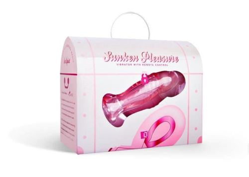Topco Sales FunZone Sunken Pleasures Sea Squirt - Анальная вибропробка Морские Брызги, 10х3,3 см (сиреневый)