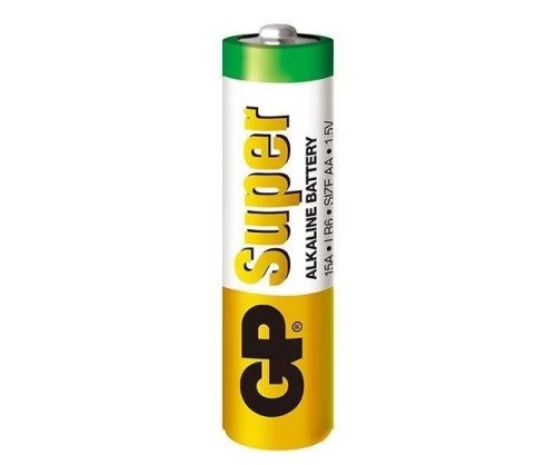 GP Super alkaline  - Батарейка AA (15А, B6, S17F, 1.5 V), 1 шт