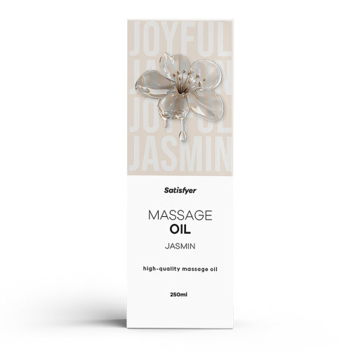 Массажное масло Satisfyer Massage Oil, 250 мл (жасмин)