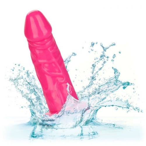 CalExotics Back End Chubby - фаллоимитатор на присоске, 14х4,5 см (розовый)
