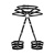 Сексуальные кожаные гартеры с поясом Art of Sex - Vivien, размер L-2X, цвет черный Сексуальные кожаные гартеры с поясом Art of Sex - Vivien, размер L-2X, цвет черный