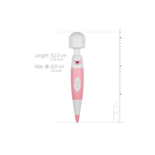Orion Pixey Pink Edition мощный вибратор микрофон с питанием от сети, 32х6 см