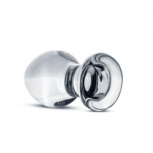 Gildo Glass Buttplug No. 26 стеклянная анальная пробка, 9х4.5 см