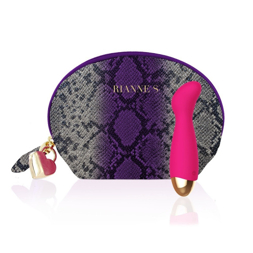 Rianne S: Boa Mini Pink - Вібратор для точки G, 14х3.5 см (рожевий) - купити в Києві, Україні