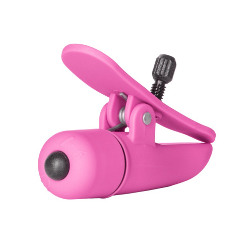 CalExotics Nipplettes - Виброзажимы для сосков, 7х2 см (розовый)
