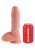 Фаллоимитатор на присоске King Cock 8, 20х5 см (коричневый)