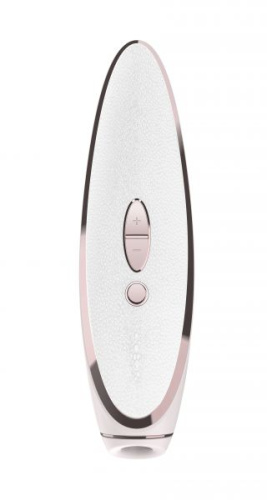 Satisfyer Luxury Pret-a-porter - Преміальний вакуумний стимулятор клітора, 19.3х5.4 см (рожевий з білим) - купити в Києві, Україні