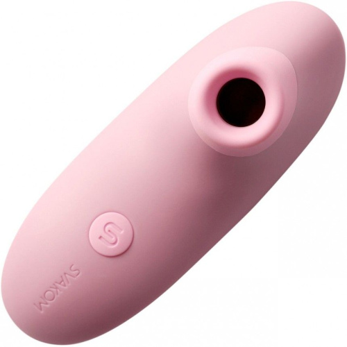 Svakom Pulse Lite Neo - Вакуумный стимулятор, 11х2 см (розовый)
