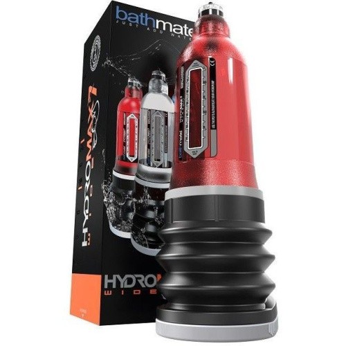 Bathmate Hydromax 7 Wide Boy - Гідропомпа для збільшення члена, 26х7 см (червоний) - купити в Києві, Україні