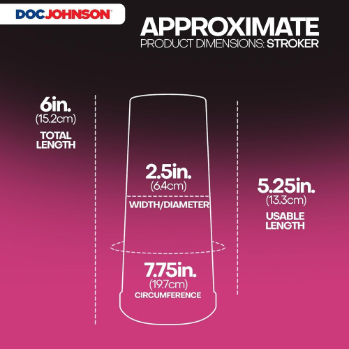 Мастурбатор вагина Doc Johnson Zoey Luna