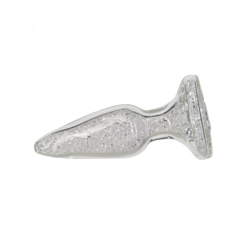 Pillow Talk Fancy Luxurious Glass Anal Plug - Стеклянная анальная пробка, 10.1х3 см