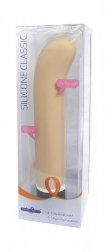 Seven Creations - Classic Silicone - Стимулятор G-точки, 17.5х3.5 см