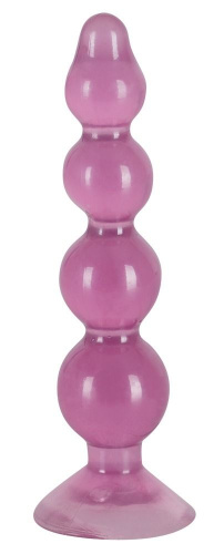 Orion Anal Beads - Анальна пробка ялинка, 13х1.2-2.9 см (рожевий) - купити в Києві, Україні