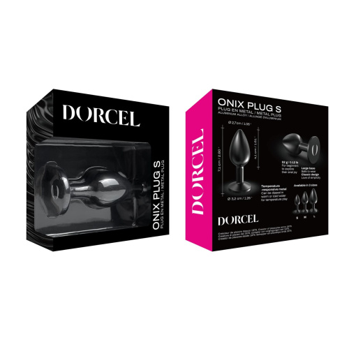 Анальная пробка Dorcel ONIX PLUG, размер S