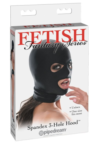 Маска Fetish Fantasy Series Spandex 3 Hole Hood