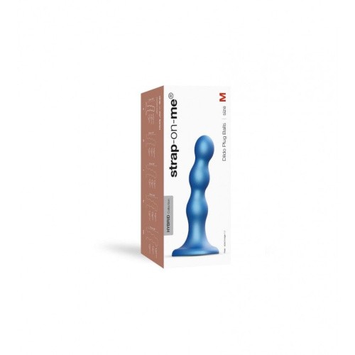 Strap-On-Me Dildo Plug Balls M - Насадка для страпона, 15.3х3.6 см - купити в Києві, Україні