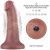 Реалистичный вибратор LoveToy Vibrating Dual Density Power Cock, 16 см