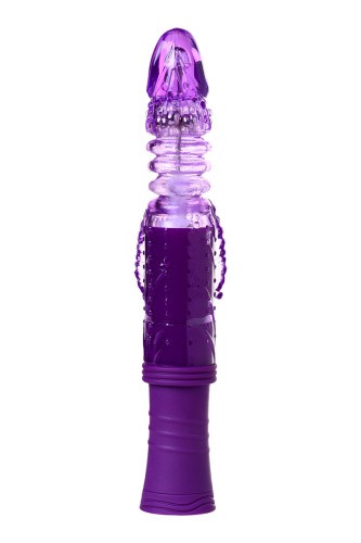 Toyfa A-Toys High-Tech fantasy - Вибратор с клиторальным стимулятором, 23 см (фиолетовый)