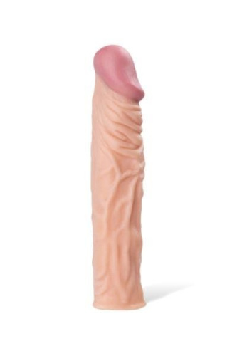 Toyfa A-Toys, SoftSkin - Насадка на член, 19,5 см