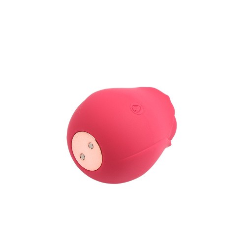 Chisa Rose Petal (Rose Red) - Вакуумний кліторальний стимулятор, 5,8 см (червоний) - купити в Києві, Україні