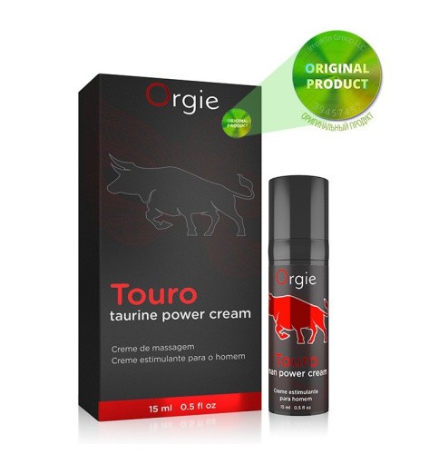 Orgie Touro erection cream-крем для посилення ерекції, 15 мл - купити в Києві, Україні
