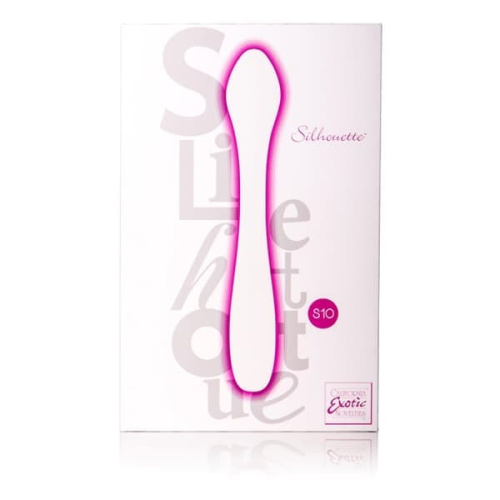 California Exotic Novelties Silhouette S10 - Интимный вибромассажер, 16.5х3.25 см (розовый)