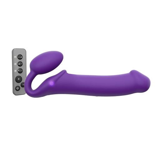 Безремневой страпон Strap-On-Me Vibrating XL, 20 см