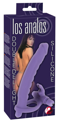 Orion - Los Analos Double Delight Stumulator - Анальный вибратор, 16х2.6 см