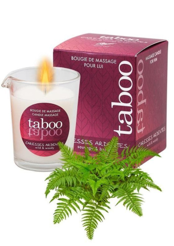 Масажна свічка Ruf Taboo Caresses Ardentes, 60 г - купити в Києві, Україні