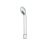 LoveToy G Spot vibrator Silver - Вибратор для точки G, 21х3.5 см