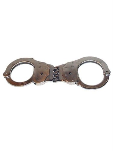 Цепкие наручники A95 Handcuffs Hinged Chrome от Mister B