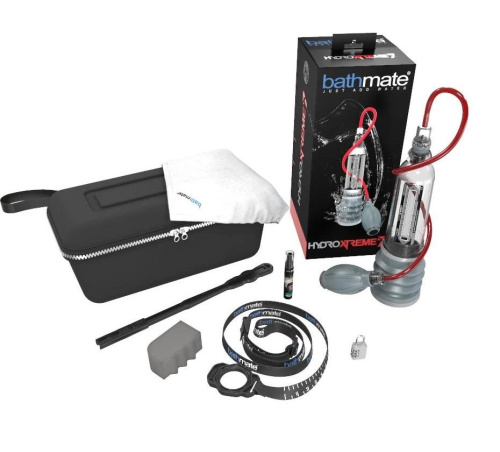 Bathmate HydroXtreme 7 (X30) - Гідропомпа для члена, 29х5 см (прозора) - купити в Києві, Україні