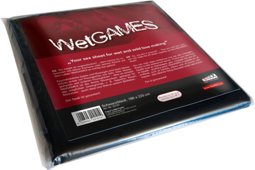 Joy Division SexMAX WetGames Sex-Laken непромокає простирадло, 180 x 220 см (чорний) - купити в Києві, Україні