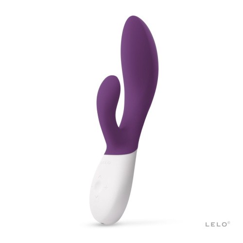 LELO Ina Wave 2 - вібратор кролик для стимуляції клітора та точки G, 20х4.5 см (фіолетовий) - купити в Києві, Україні