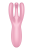 Satisfyer Threesome 4 - Вібратор для клітора, 14х5.6 см (рожевий) - купити в Києві, Україні