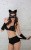 SoftLine Catwoman - Кокетливый костюм кошечки, М (чёрный) SoftLine Catwoman - Кокетливый костюм кошечки, М (чёрный)