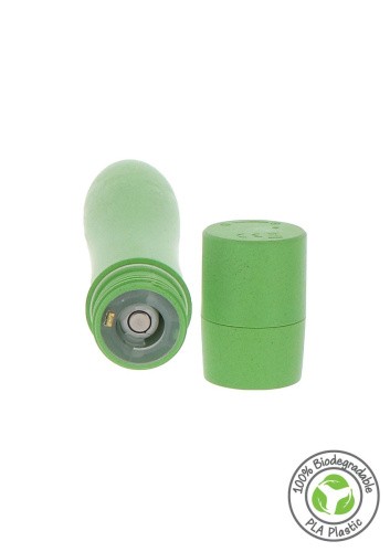 Fuck Green Vegan Vibrator - Вибратор, 17 см (зеленый)
