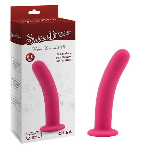 Chisa - Sweet Breeze Raw Recruit M - Фаллоимитатор,15х3 см (розовый)