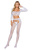 Бодистокинг SoftLine Bodystocking 2078, white - One Size