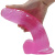 LoveToy Jelly Studs Crystal Dildo, Large - Фаллоимитатор с мошонкой, 20 см (розовый) LoveToy Jelly Studs Crystal Dildo, Large - Фаллоимитатор с мошонкой, 20 см (розовый)