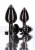 Taboom L Butt Plug With Diamond Jewel - Анальная пробка, 9.5х4.1 см (черный) Taboom L Butt Plug With Diamond Jewel - Анальная пробка, 9.5х4.1 см (черный)
