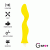 G-SPOT GAVYN - Вибратор для зоны G, 17 см (желтый) G-SPOT GAVYN - Вибратор для зоны G, 17 см (желтый)