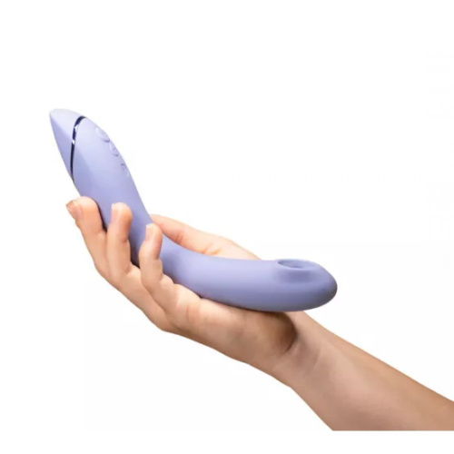 Womanizer OG Lilac + Лубрикант 50 мл - Вакуумний вібратор для точки G, 17,6 см (фіолетовий) - купити в Києві, Україні