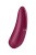 Satisfyer Curvy 1 + Вакуумно-хвильовий стимулятор з можливістю управління через додаток, 13.5х4.3 см (червоний) - купити в Києві, Україні